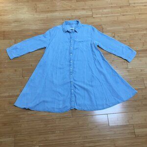 EUC Zara Woman Premium Denim Collection Shirt Dress